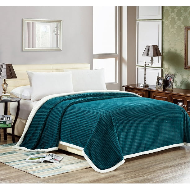 Elite Sherpa Over-sized Bed Blanket in Queen & King Soft Plush Reversible NEW! Elite Sherpa Over-sized Bed Blanket in Queen & King Soft Plush Reversible NEW!